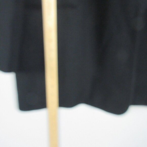Jones New York Women's Wool Blend Blazer VTG Business Minimalist 16 Black 702 - Picture 9 of 11